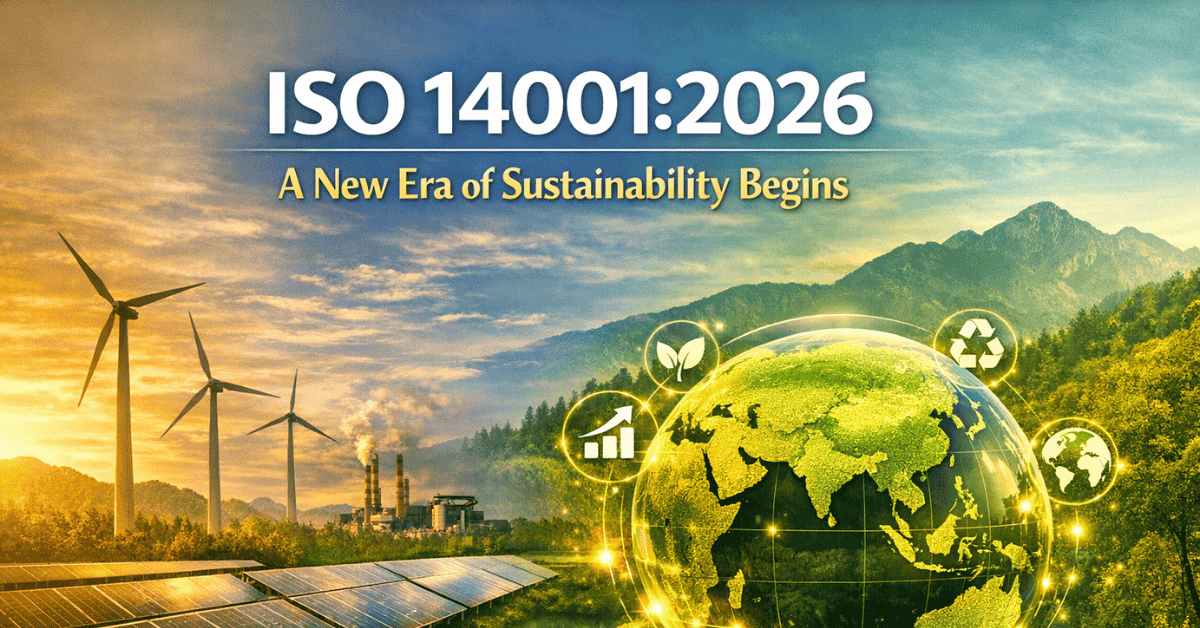ISO 140012026 A New Era of Sustainability Begins